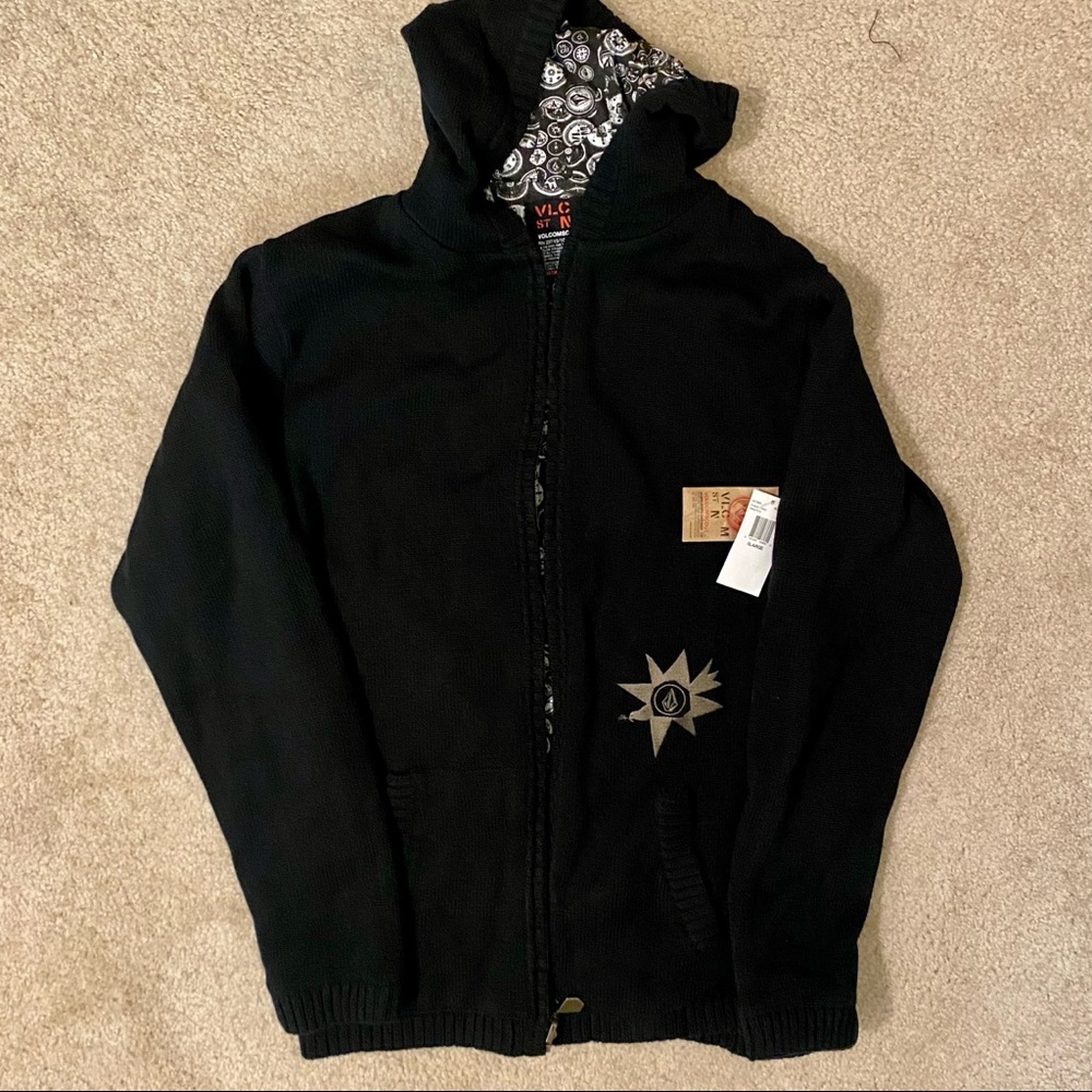 NWT Vintage Volcom Scout Reversible Hoodie